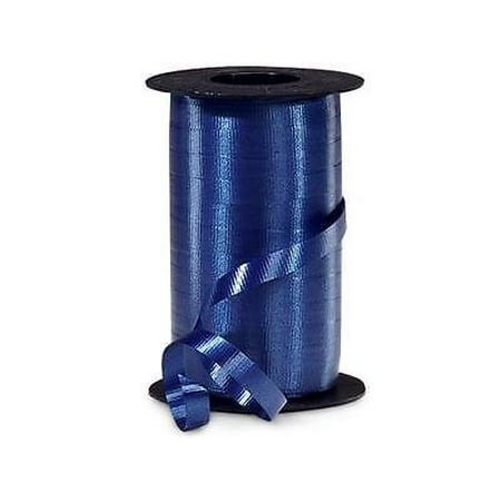 - 6 Unit Navy Curling Ribbon 3/8