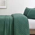 thumbnail image 3 of Mocaletto Luxury King Size Quilts, 3 Piece Green Quilt Set, Reversible King Quilt Bedding Set with Pillow Shams, Ultra Soft Lightweight Microfiber Bedspread, All Season Summer King Size Coverlet, 3 of 8