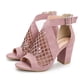 thumbnail image 5 of Zapatos de moda de verano para mujer Zapatos de mujer con cremallera hueca Sandalias de boca de pescado Wmkox8yii shjk347, 5 of 5