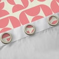 thumbnail image 4 of Homewish Pink Abstract Ombre Black Out Curtains, Chic Minimalism Curtains Pack of 2 (42x63 Each), Mid Century Fashion Bedroom Curtains, Window Curtains Bedroom Decor, 4 of 6