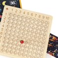 thumbnail image 2 of Multiplication Times Table Games  Wooden Montessori Toy for Mathematical Manipulation  Number Series Cards 1-100 Counting Tray  Maths Games Special Educators for Children (A), 2 of 7