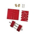 thumbnail image 4 of Kit de de cincelas Fácil de usar Cinceles de carpintería resistente Rojo, 4 of 8
