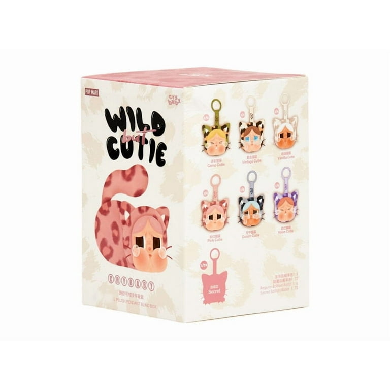 Pop Mart CRYBABY Wild but Cutie Series Vinyl Plush Pendant