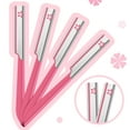 thumbnail image 5 of Face Razors for Women x10 Dermaplaning Blades for Face, Eyebrows, Legs, Arms etc - Removes Unwanted Peach Fuzz & Facial Hair, 5 of 7