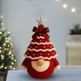 thumbnail image 4 of Scene Decoration Diy Crochet Christmas Tree Gnome Kit Handmade Holiday Decor for Beginners Festive Knitting Craft for Scene Rustic Mantel Display, 4 of 8