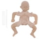 thumbnail image 4 of Reborn Baby Doll, Reborn Doll Kit Vinilo + Aspecto De Simulación De Tela Sin Pintar Para Muñecas DIY Para Baby Doll Mold Parts Set ANGGREK Otros, 4 of 8