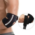thumbnail image 2 of QualitChoice Adjustable Compressed Neoprene Elbow Brace Elbow Support Arm Strap Tennis Elbow Brace Support, 2 of 6