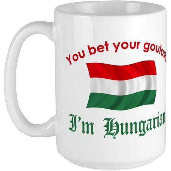 Hungarian Goulash 2 Large Mug Ceramic Coffee Mug, Tea Cup 15 oz