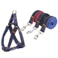 thumbnail image 3 of Sarkoyar Pet Dog Denim Thick Wear-resistant Chest Strap Traction Leash Puppy Collar Belt, 3 of 10
