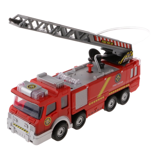 Juguete 1:24 a Presión Sunnimix Vehículo de Rociadores Contra Incendios modelo