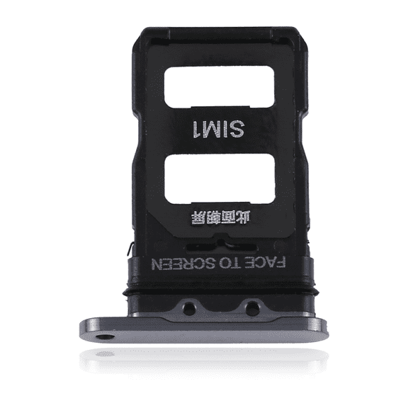 Replacement Dual Sim Card Tray Compatible For Xiaomi Mi 11 (Midnight Gray)