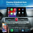 thumbnail image 4 of Estéreo de coche AINAVIGO 5G WiFi de 10,2 pulgadas con CarPlay Android Auto Honda Accord 2008-2013, 4 of 6