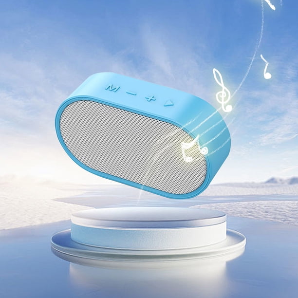 Altavoz Bluetooth, minialtavoz Bluetooth portátil con carga USB para exteriores, subwoofer Bluetooth 5, altavoz inalámbrico de alto volumen IPX5 resistente al agua de 10 W, audio Bluetooth