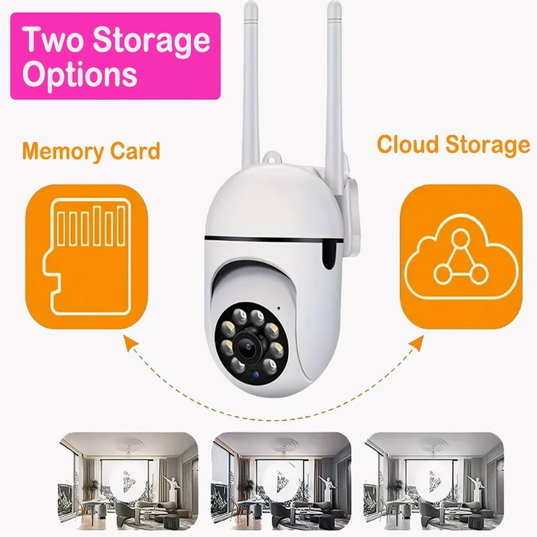 YI IOT 3pcs 2MP HD Wireless WiFi Home Camera Indoor, 1080p/360