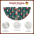 thumbnail image 5 of Kll Amanita Mushroom Christmas Tree Skirt 36",Party Decorations Farmhouse For Christmas Decorations Holiday Party, 5 of 8