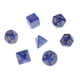 thumbnail image 1 of Paquete de 6 colores de 7 piezas Dados de acrílico Sunnimix Juego de rol D4-D20 Azul, 1 of 7
