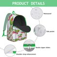 thumbnail image 4 of Sweet Cherry Pattern Waterproof Backpack with Durable Fabric and Comfortable Adjustable S-Shaped Shoulder Straps, 4 of 5