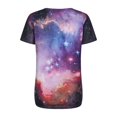thumbnail image 4 of Pompotops T-shirt Décontracté pour Femmes Imprimé Graphique 3D Col Rond Hauts Basiques Amples, 4 of 6