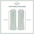 thumbnail image 4 of Exclusive Home Paire de Rideaux pour Cabine Intérieure/extérieure, 54x108, Blush, 4 of 8