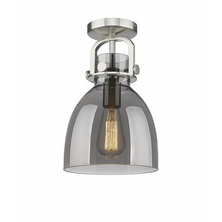 

Innovations Lighting - Newton Bell - 1 Light Flush Mount In Industrial