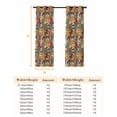 thumbnail image 6 of Fsddascl Banana Pineapple Blackout Curtains for Bedroom/Living Room, Thermal Insulated Kitchen Curtains, Summer Tropical Botanical Fruit Grommet Darkening Window Treatment Drapes 27.5"x39"x2, 6 of 6