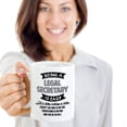 thumbnail image 2 of Best Funny Legal Secretary Bikers Coffee & Tea Gift Mug (15oz), 2 of 4