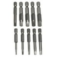 thumbnail image 6 of 10pcs Magnetic Screwdriver Bit Set 1/4 Inch Hex Shank Screw Driver for Home Repairs Automotive Maintenance & Woodworking, 6 of 6