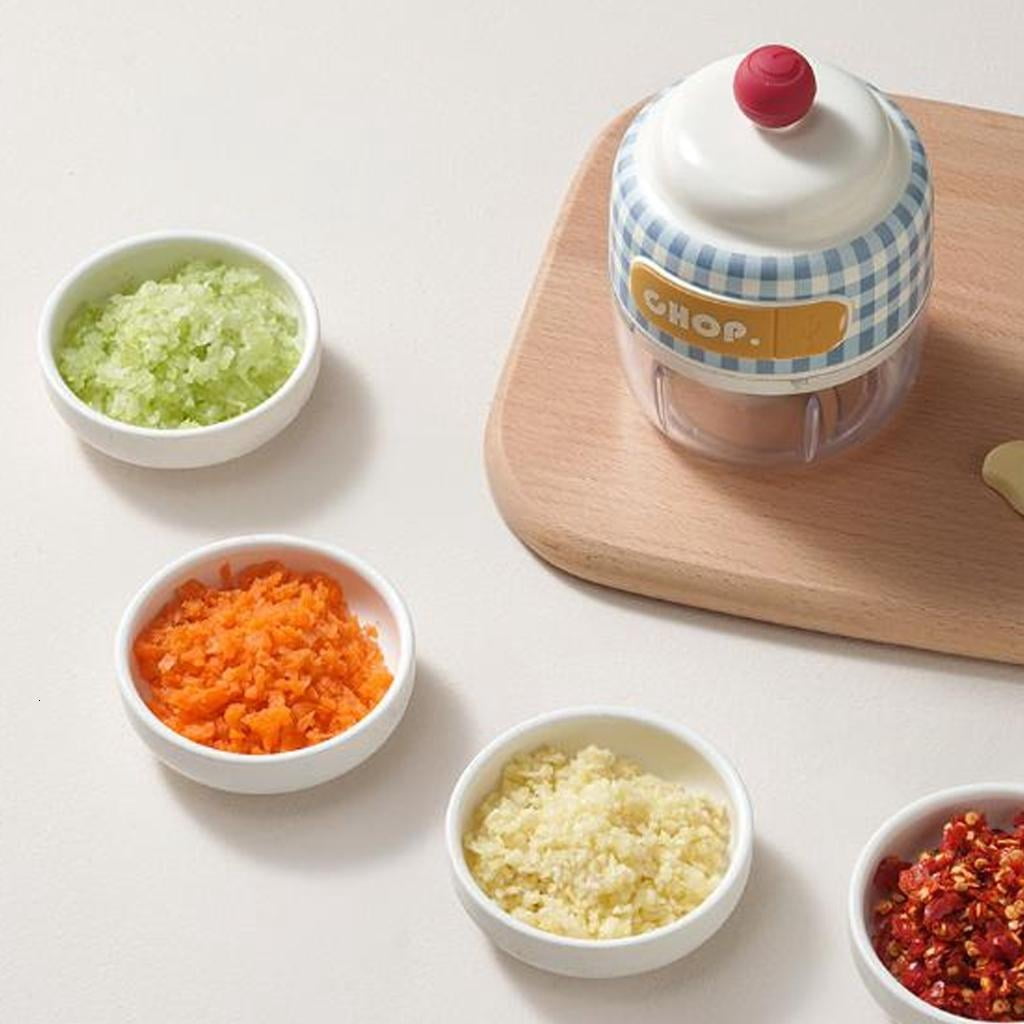 Electric Garlic Chopper Electric Food Chopper Rechargable Small Food Processor