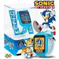 thumbnail image 2 of Accutime Kids SEGA Sonic The Hedgehog Blue Educational Touchscreen Smart Watch Toy for Boys, Girls, Toddlers - Selfie Cam, Learning Games, Alarm, Calculator, Pedometer (Model: SNC4133AZ) Sonic Star, 2 of 12