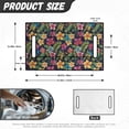 thumbnail image 7 of Whosucclay Tropical Plants Anti-Scratch Golf Cart Seat Cover, 4 Pockets Comfort Golf Cart Seat Protector for Yamaha EZGO Club Car, 52.36" x 32.28", 7 of 7