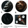 thumbnail image 3 of Designart "Samurai Warrior in Japanese Art Portrait II" Japanese Floater Framed Wall Art Print, 3 of 7