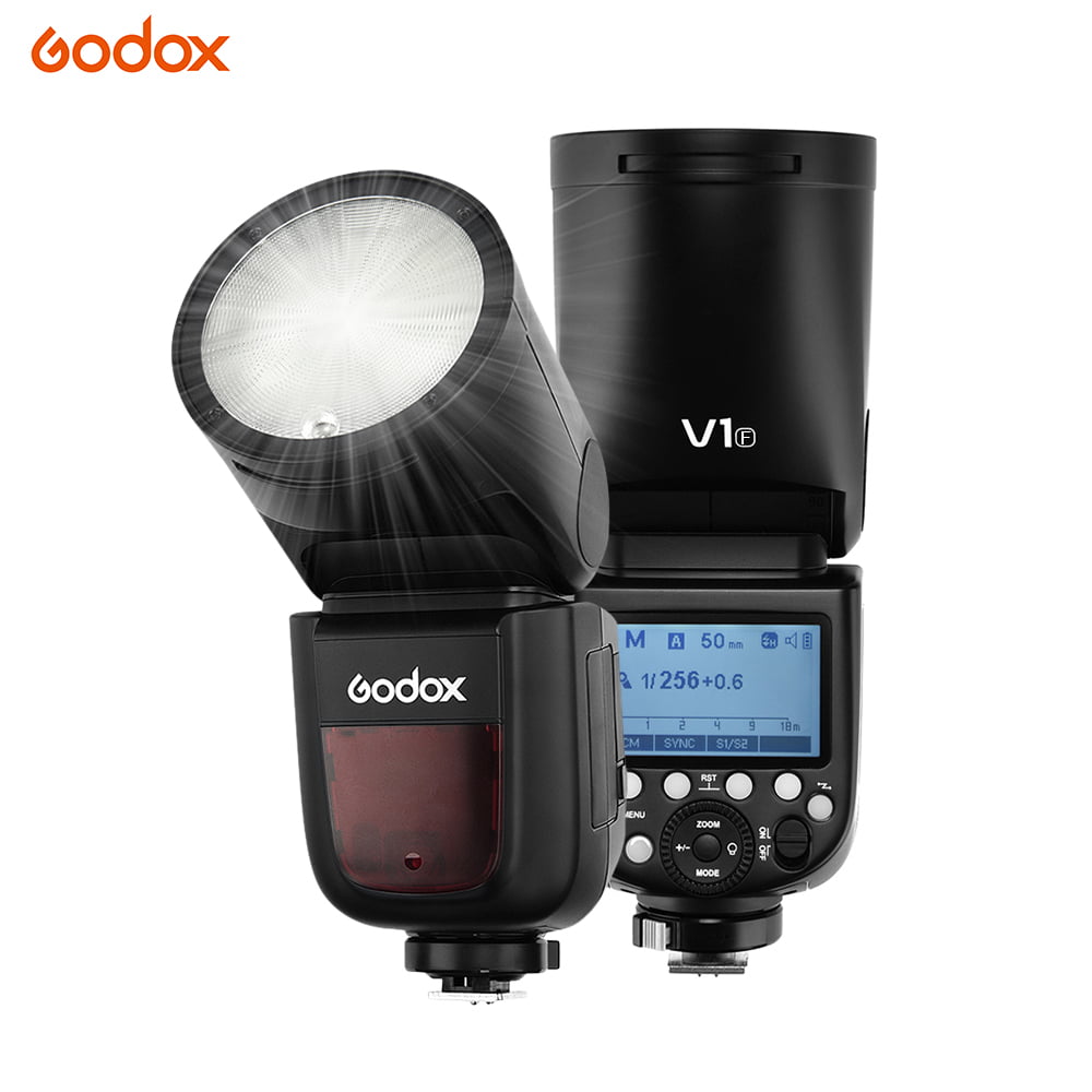Godox V1F Professional Camera Flash Speedlite Speedlight Round
