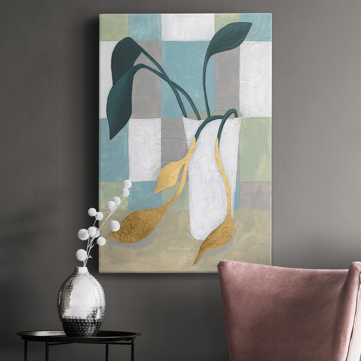 Plant Vased I Premium Gallery Wrapped Canvas - Ready to Hang