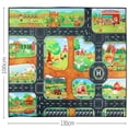 thumbnail image 2 of Alfombra antideslizante de tráfico de carretera para niños, tapete de juego de simulación, mapa de estacionamiento de Ciudad de coche, regalos para niños y niñas (sin coches), 2 of 4