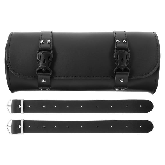 MLINS  Motorcycle Accessories Storage Bag Saddlebag Road Bike Seat Travel Black