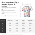 thumbnail image 5 of Kdxio Men's Hawaiian Shirt for Men Short Sleeve Shirt Bright Colorful Fireworks Summer Casual Holiday Beach Button Down T-Shirts, 5 of 5