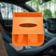 thumbnail image 6 of Car Armrest Box Storage Box Center Console Organizer Tray, Interior Accessories,Multifunctional Paper Box Middle Storage Rack Orange, 6 of 8