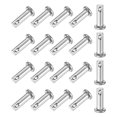 thumbnail image 1 of Uxcell 20-Pack Pasadores de Clevis de un Solo Orificio, M5 x 16mm Pasadores de Clevis de Cabeza Plana de Acero Inoxidable 304, 1 of 1