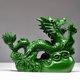 thumbnail image 4 of Green dragon ornament for home feng shui arrangement, pure wood, Azure Dragon, one of the twelve zodiac dragons, solid wood for home corner decoration., 4 of 4