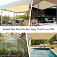 thumbnail image 3 of 95% UV Resistant Outdoor Sun Shade Cloth for Plants, Greenhouse, Vegetables and Patio，10' x 10', 3 of 6