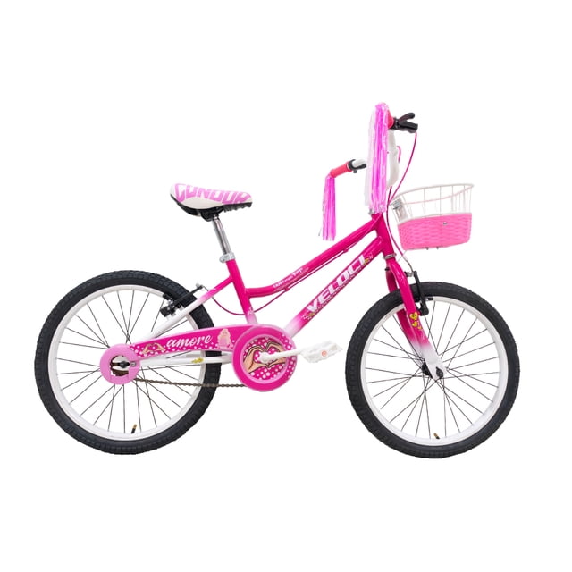 Bicicleta Veloci Amore City Rodada 20 Rosa