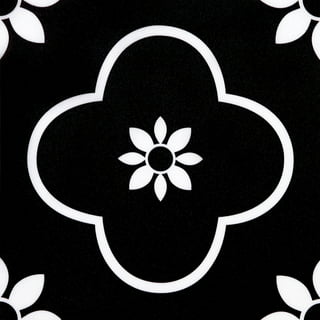 Black & White Candy Vinyl Flooring