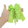 thumbnail image 4 of Unique Bargains 1 Pc Duckbill Clip Halloween Spiral Ribbon Hair Clip for Women Green, 4 of 5