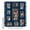Blue, variant on Brown Giraffe Bathroom Shower Curtains with 12 Hooks Polyester Waterproof Shower Curtain for Stalls and Bathtubs Wildlife Animals Vintage Geometric Decorative Bathroom Privacy Curtain 60x72 Inches
