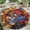 Samurai, variant on Round Rug, Daisies2 Soft Washable Carpet, Non-Slip Floor Mat for Living Room Bedroom Home Decor 24 Inch