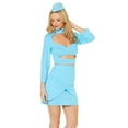 thumbnail image 2 of Mile High Airline Stewardess Women's Costume Large 14-16, 2 of 3