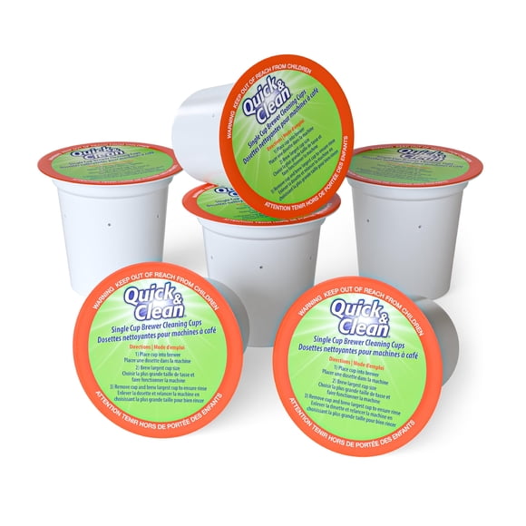 Limpiador de vasos Cleaning Pods Quick & Clean Keurig K, paquete de 6