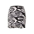 thumbnail image 1 of Mialoley Jupe Courte Ajustée pour Femmes, Motif Imprimé Taille Haute, 1 of 7