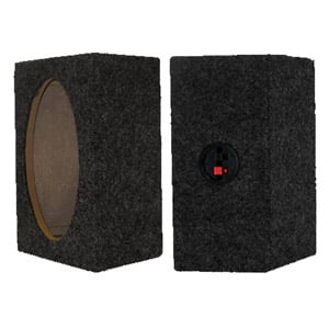 - Bassworx 6511CX Single 6.5-Inch Sealed Full Range Speaker Enclosure - pair
