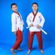 thumbnail image 1 of Ropa de taekwondo para niños, ropa de entrenamiento para adultos, ropa de rendimiento, ropa de maestro, ropa de taekwondo estampada, 1 of 5